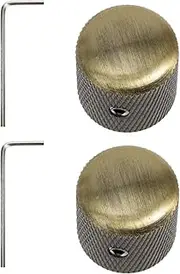 UPKOCH 2 Sets Guitar Knobs Volume Tone Control with Wrenches Premium Electric Bass Knob for Easy Installation Use Compact Design for Convenient Storage