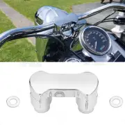 2" Risers 1.25" Handlebar Clamp Top Cover For Harley Softail Breakout Fat Boy