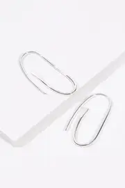Paperclip Earrings--NAJ-E5711