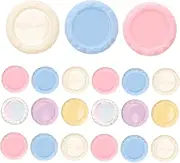 [Hohopeti] Unique Phone Case Decor Charms 30pcs Flatback Round Discs Diy Craft Charms for Resin Projects