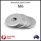 M6 Mudguard Washers Flat Washer Stainless Steel A2 G304