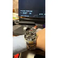 在飛比找蝦皮購物優惠-浪琴 陶瓷圈 深海征服者 半金黑浪鬼 41mm 可換43半金