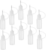 OHPHCALL Empty Bottles Small Dropper Bottles Fine Tip Precision Tip Applicator Versatile