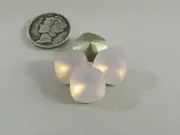 Rose Water Opal Matte F (12mm) Swarovski 4470 Cushion Cut Stones
