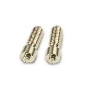 Kluson Brass Harmonica Tune-O-Matic Bridge Post Set Nickel