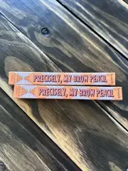 Benefit Precisely My Brow Pencil # 3 Warm Light Brown 0.026g Mini set x 2 NEW