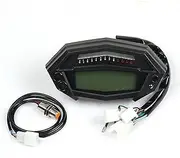 Daseeme for Z1000 Tachometer Hour Meter Odometer LCD Digital 7colors