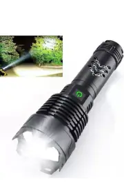 Alifa Rechargeable Led Flashlight 200000 High Lumens Super Bright BNIB