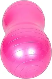 Mipcase Peanut Shape Exercise Ball for Yoga and Pregnancy Fitness Thickened Antiburst Stability Ball with Pump for Home Gym Rehabilitation and Core Strength
