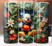 Magical Mouse 3D Cartoon Tumbler 20oz Travel Cup Mug Stainless Steel W/ Straw