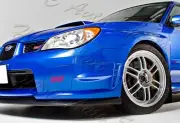 For 2006-2007 Subaru Impreza WRX STi Blue Fog Light Lamp Bumper Bezel Cover Cap (for: Subaru)