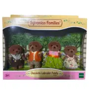 Sylvanian Families Chocolate Labrador Family Epoch Calico Critters 4514