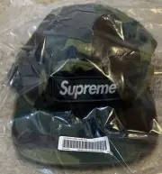 NWT Supreme Layered Camo Camp Cap OS Adjustable Hat SS25 FREE SHIPPING!