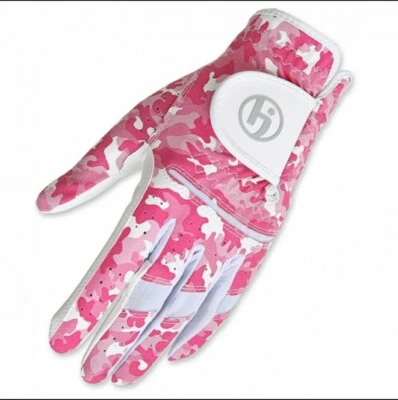 HJ Glove Future Master Youth Golf Glove Micro-fiber W/ Palm Patch M Right Camo