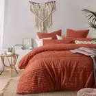 Vintage Design Homewares Betty Tobacco Quilt Doona Duvet Cover Set Single