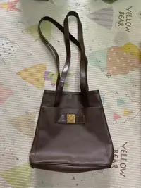 在飛比找Yahoo!奇摩拍賣優惠-復古nina ricci 咖啡色tote bag 托特包