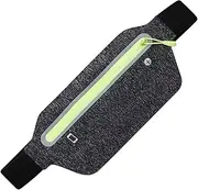 Waterproof Fanny Pack | Running Phone Holder with Headphone Cable Jack - Waterproof Unisex Pouch, Workout Gear, Money Holder for Phones Under 7.2 Inches