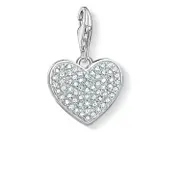 Buy Charm Pendant "Heart Pave' by Thomas Sabo online - THOMAS SABO Australia