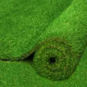 MOBI OUTDOOR 2M x 5M Artificial Grass Turf - Fast Drainage 10MM Thickness Oli...