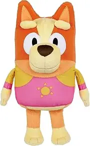 Bluey, Talking Beach Bingo. 13" Talking Plush Toy with 9 Phrases Bases Around The Episode Beach Theme Song