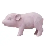 White Moose Resin Pig Money Saver Box Home/Room Ornament Display Decor Pink