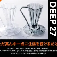 在飛比找momo購物網優惠-【愛鴨咖啡】 CAFEC 三洋 Deep27 濾杯 深層濾杯