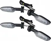 Motorcycle Indicators Turning For Y&amaha YZF R15 R25 R3 R125 MT-25 MT-03 MT15 MT-15 For M-Slaz 150 Motorcycle Rear Turn Signal LED Indicators Light(Clear4pcs)
