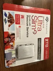 SEAGATE BACKUP PLUS PORTABLE HARD DRIVE USB 3.0 (2TB)