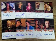 2019 Twin Peaks Archives Complete 10 Card Archive Box Exclusive Autograph Set