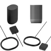 For Sonos Move Standard Optional Speaker Charger Power Adapter w/ Adapter Audio