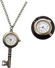 [ANDRESLAD] Vintage Pocket Watch Vintage Watch The Watche Watches Bronze Pocket Watch Pocket Watch Necklace Quartz Pocket Watch