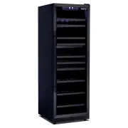 Husky Riserva 450L Dual Zone Wine Fridge in Black HUSWS168DMBZY