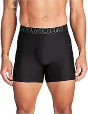 Under Armour Men's Multi-Pack Performance Tech Mesh Boxerjock Brief, 6' Inseam, All-Day Comfort
