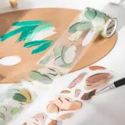 Color Palette Pet Adhesive Tape Journals Stickers DIY Scrapbooking Paper Crafts