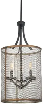Minka Lavery 4692 Marsden Commons 3 Light 14"W Taper Candle - Gold