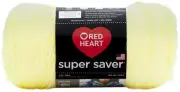 Red Heart Super Saver Yarn-Pale Yellow E300B-322