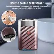 New Upgrade Double Head Pocket Shaver USB Mini Shaver for Men USB Rechargeable