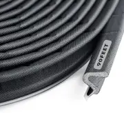 Door Weather Stripping Seal Winter Windows Kerf Soundproof Strip V-Shaped Q Foam