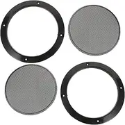 FELTECHELECTR 2pcs Speaker Mesh Covers Stylish Audio Waffle Grills for Car Speaker Protection Easy to Install Loudspeaker Grille Guards Enhance Sound and Extend Lifespan