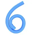 (blue)Swimming Pool Noodle Foam Stick Kid Float Swim Rods Water Children Fi HO