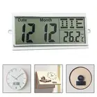 DIY LCD Digital Wall Clock with Customizable Design and Accurate Temperature