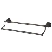 Kingston Brass BA175318ORB 18" Dual Towel Bar, Oil Rubbed Bronze, Bronze