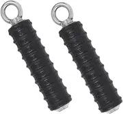 Vaguelly 2pcs Heavy Duty Professional Workout Handle Tricep Enhancement Handle for High Pull Down Exercises Daily Exercise Accessory for Home/Commercial Gyms