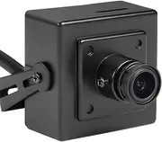 5MP POE Mini IP Camera,UltraHD Indoor Small Security Camera 3.6mm Lens(75° FOV), Up to 256GB Micro SD Card,H.265/H.264, Smart Phone/PC App (I706-P-SD)