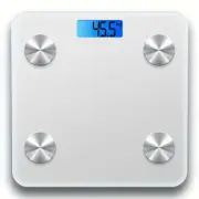 1PC Wireless Digital Bathroom Body Fat Scale 180KG Scales Weight BMI Water White