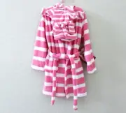 Our Generation Pink Hooded Plush Robe Matching Outfits Girls & Doll Size XS