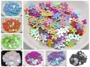 2000 10mm Flowers Loose sequins Paillettes Sewing Wedding Craft