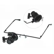 Glass Loupe Head-Mounted Glasses Magnifying Glass Magnifying Eye Watch Repair