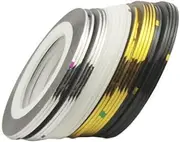 24Pcs Mixed Colors Rolls Striping Tape Line Nail Art Tips Decoration Sticker 24