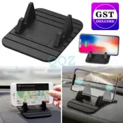 1/2x Rubber Car Dashboard Non-slip Mat Pad Mobile Phone GPS Stand Mount Holder